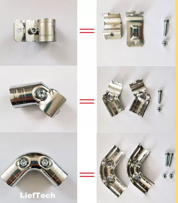 Flexible Chrome Plate Pipe Connectors Chrome Pipe Elbow 90 Graden