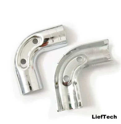 Flexible Chrome Plate Pipe Connectors Chrome Pipe Elbow 90 Graden