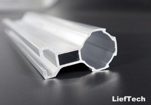 T-vormige groef Aluminiumlegeringspijp Groove Aluminiumpijp OD 28mm