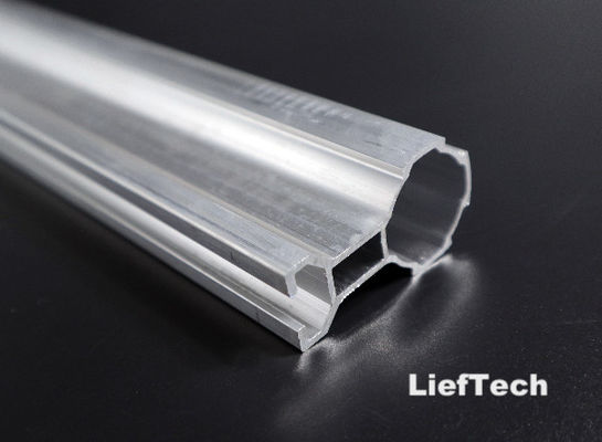 T-vormige groef Aluminiumlegeringspijp Groove Aluminiumpijp OD 28mm