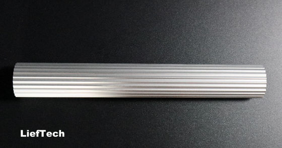 Dikte 1,2 mm Aluminiumlegeringsbuis Rollaschacht Gekrompen Aluminiumbuis