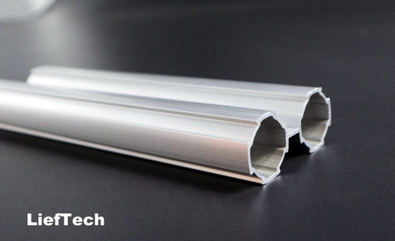 6063-T5 legering Aluminium Lean Pipe Double Connection Gemakkelijk te monteren