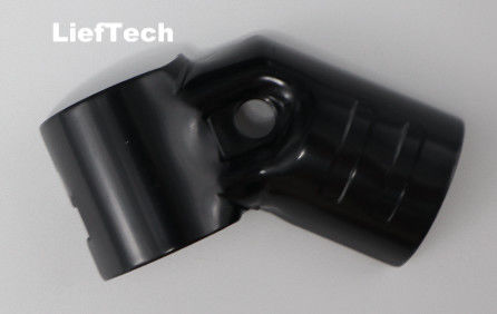 2.5 mm dikte 45 graden buisgewricht Fitting galvaniserend oppervlak