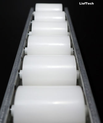 Vervoer 60mm Placon Roller Track 4 meter standaardlengte Met Big Nylon Wheel