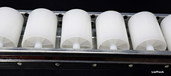 Vervoer 60mm Placon Roller Track 4 meter standaardlengte Met Big Nylon Wheel