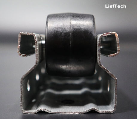 4 meter Steel Pipe Track Roller Verbreed wiel stroom racking component