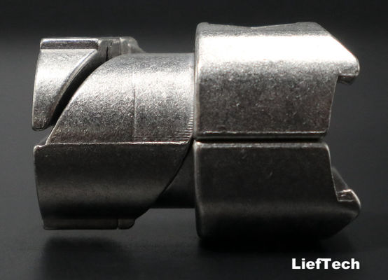 6063T5 Aluminiumbuizenverbindingen Schroefverbinding Buizenband