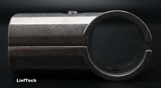 Die Casting Aluminium Alloy Lean Pipe Connector OEM T Shape Pipe Joint