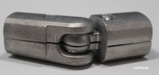 Gezamenlijke aluminiumbuisconnectoren 180 graden externe rotatie
