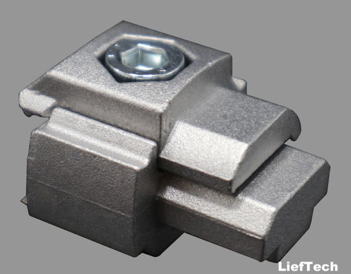 6063 T5 aluminiumlegering Metalen buis T-verbinding Gemakkelijk te monteren herbruikbaar materiaal