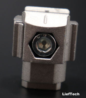 6063 T5 aluminiumlegering Metalen buis T-verbinding Gemakkelijk te monteren herbruikbaar materiaal