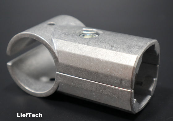 Aluminiumlegering Lean Pipe Joint Connector T-vormig Karakuri-accessoire