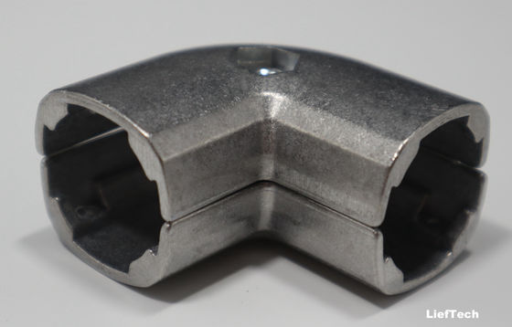 Karakuri-systeemverbinding Aluminiumbuisverbindingen 180 graden externe rotatie