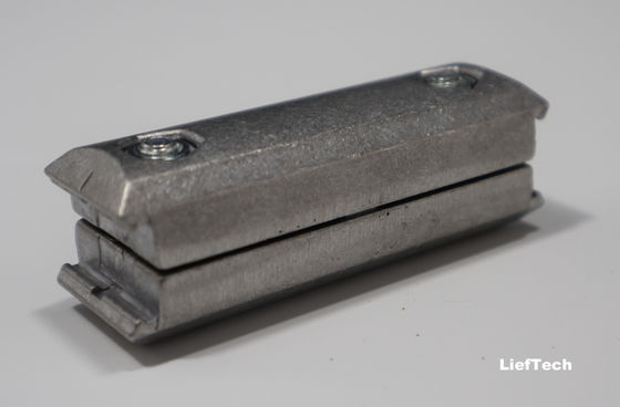 28 Series Aluminium Pipe Connectors Fittings Zilver Hoge duurzaamheid
