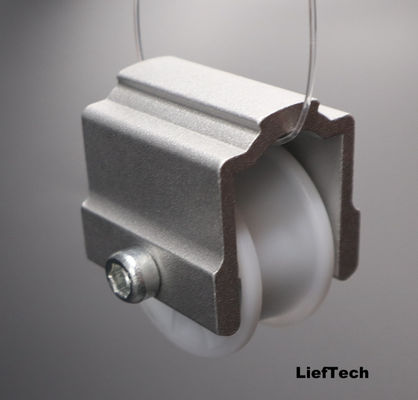 OEM ODM-diensten gegroeveerde rolwielen voor Kaizen Aluminium Fixtures
