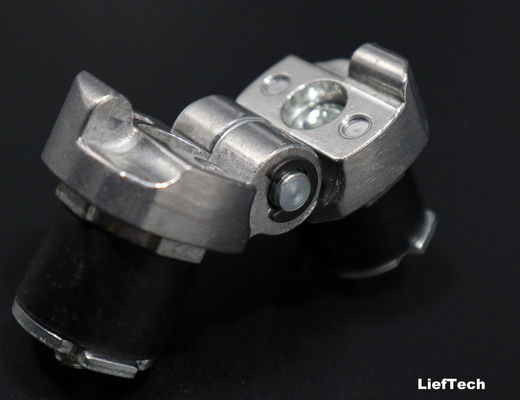 1 Tolerantiebuis accessoires tegenoverhangend scharnier voor 28 mm aluminium buis