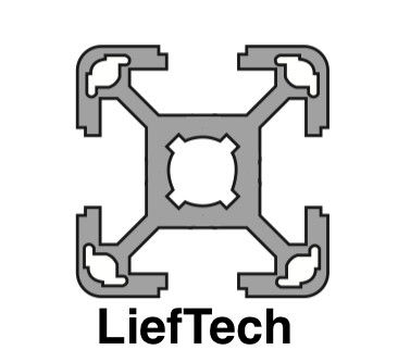 4040 Aluminium T-extrusieprofielen Anodische oxidatie Lichtgewicht