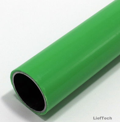 28 serie PE-gecoate staalpijpen Lean Pipe System 1 mm dik