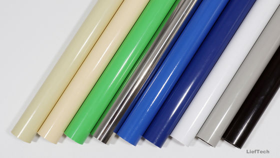 28 serie PE-gecoate staalpijpen Lean Pipe System 1 mm dik