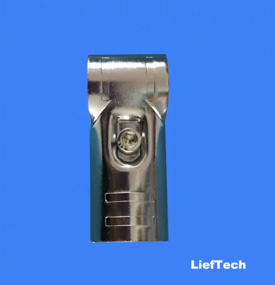 Metalen buisverbinders met gecromeerd stempeltype
