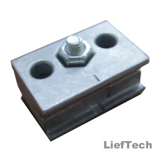 Lichte gewicht Tube Accessories Aluminium Inlay Joint voor het aansluiten van werktafelplaten